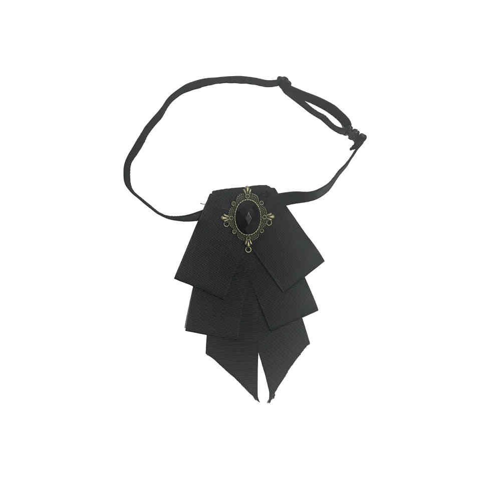 Dancing Days - ANGAO Jabot - Schwarz